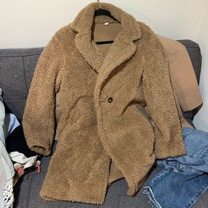 Rarely worn Uniqlo teddy jacket